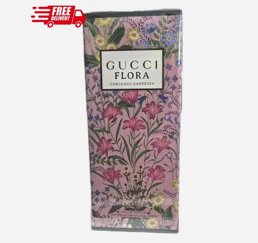 Gucci Flora Gorgeous Gardenia Eau de Parfum 3.3 oz (100ml) for Women – New in Box