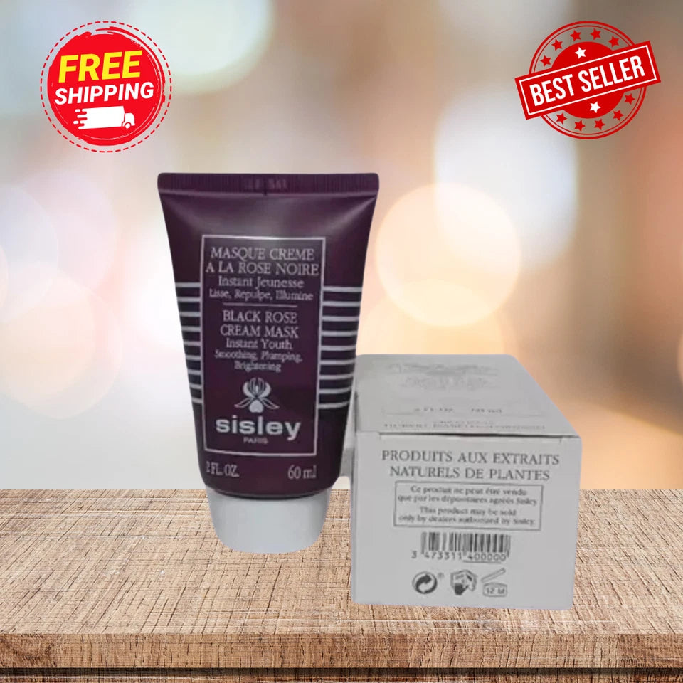 Sisley Black Rose Cream Mask 2.1 oz (60ml) for Women – New Sealed