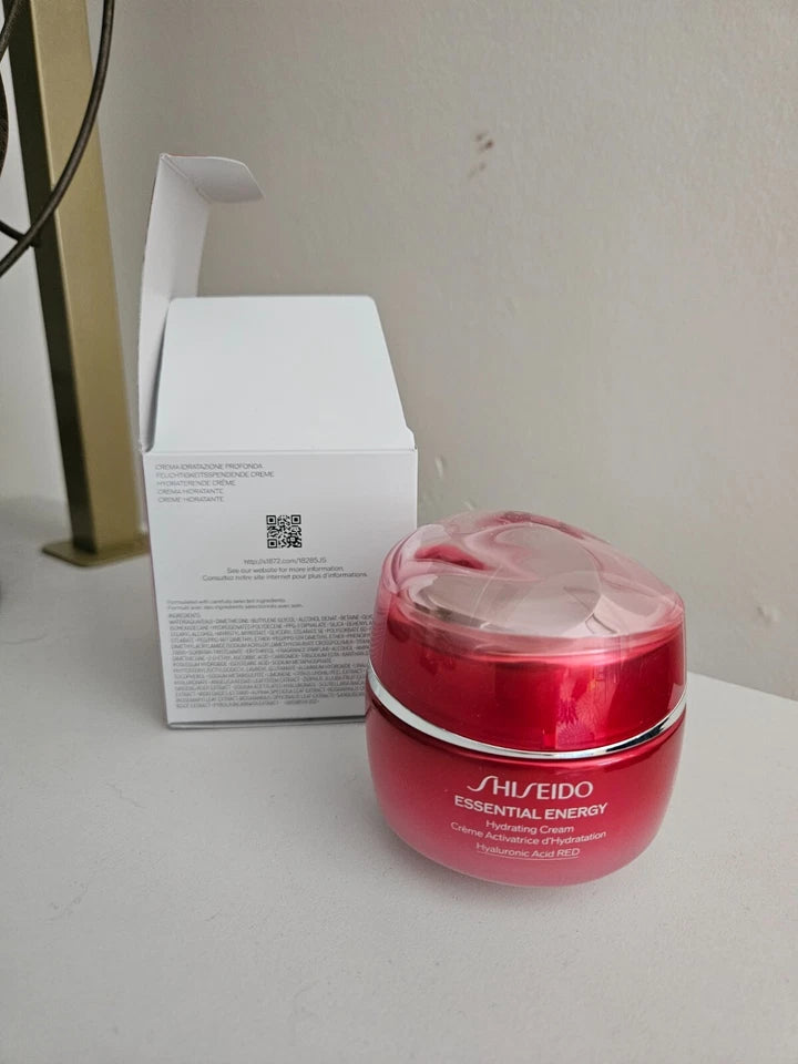 SHISEIDO Essential Energy Hydrating Day & Night Cream 50ml (1.7 oz) | Moisturizing Face Cream | Brand New