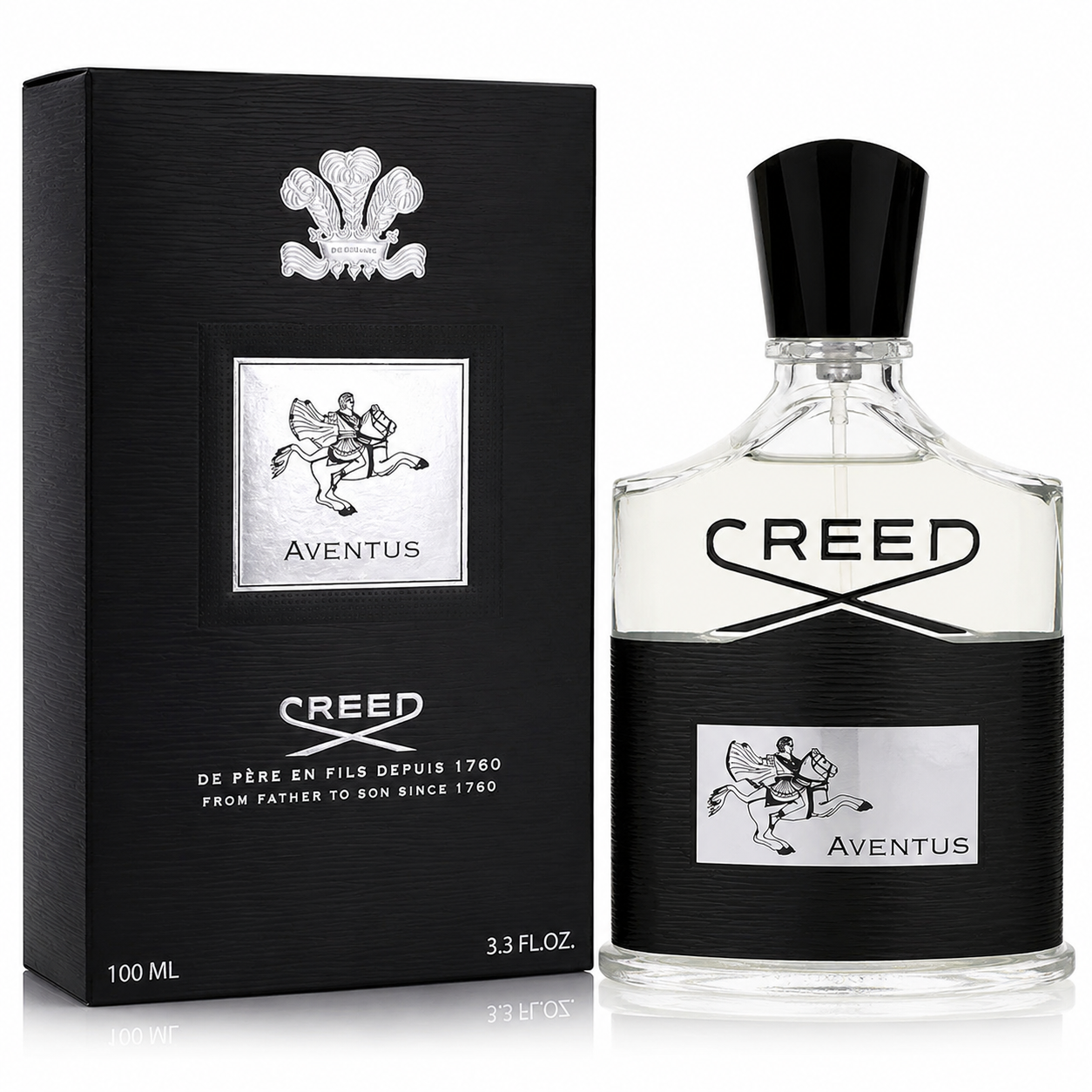 Creed Aventus Eau de Parfum Spray for Men 3.3 oz (100ml) Luxury Niche Fragrance
