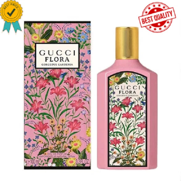 Gucci Flora Gorgeous Gardenia Eau de Parfum 3.3 oz (100ml) for Women – New in Box