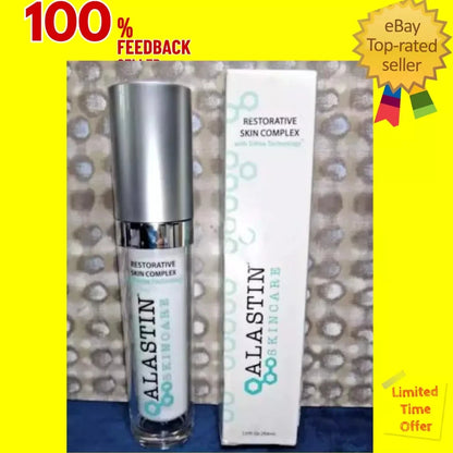 ALASTIN Skincare Restorative Skin Complex 29.6ml (1 fl oz) | Anti-Aging Facial Serum | Factory Sealed