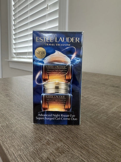 Estée Lauder Advanced Night Repair Eye Supercharged Gel-Creme Duo 0.5 oz (15ml) x2 | New