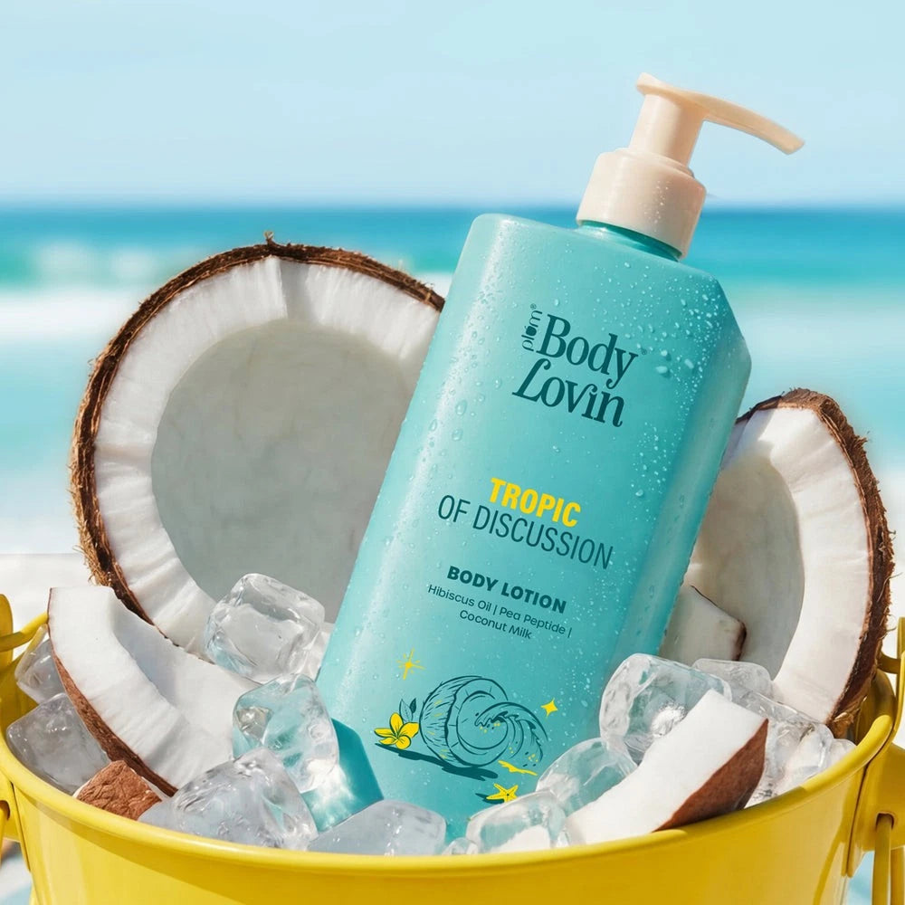 BodyLovin Tropic Of Discussion Coconut Moisturizing Body Lotion 13.5 fl oz / 400ml | New