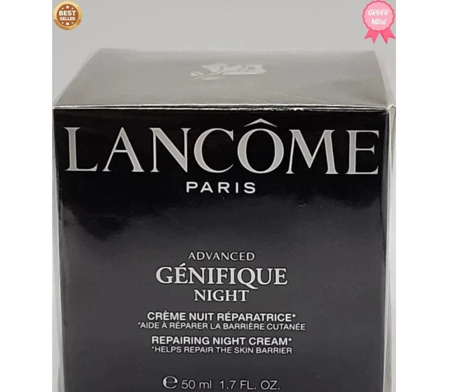 Lancôme Advanced Génifique Night Cream 1.69 oz (50ml) – Youth Activating Anti-Aging Cream