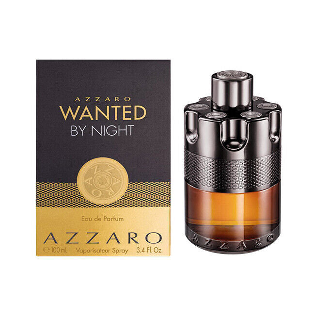 Azzaro Wanted by Night Eau de Parfum Spray 3.4 oz / 100ml for Men | Authentic New