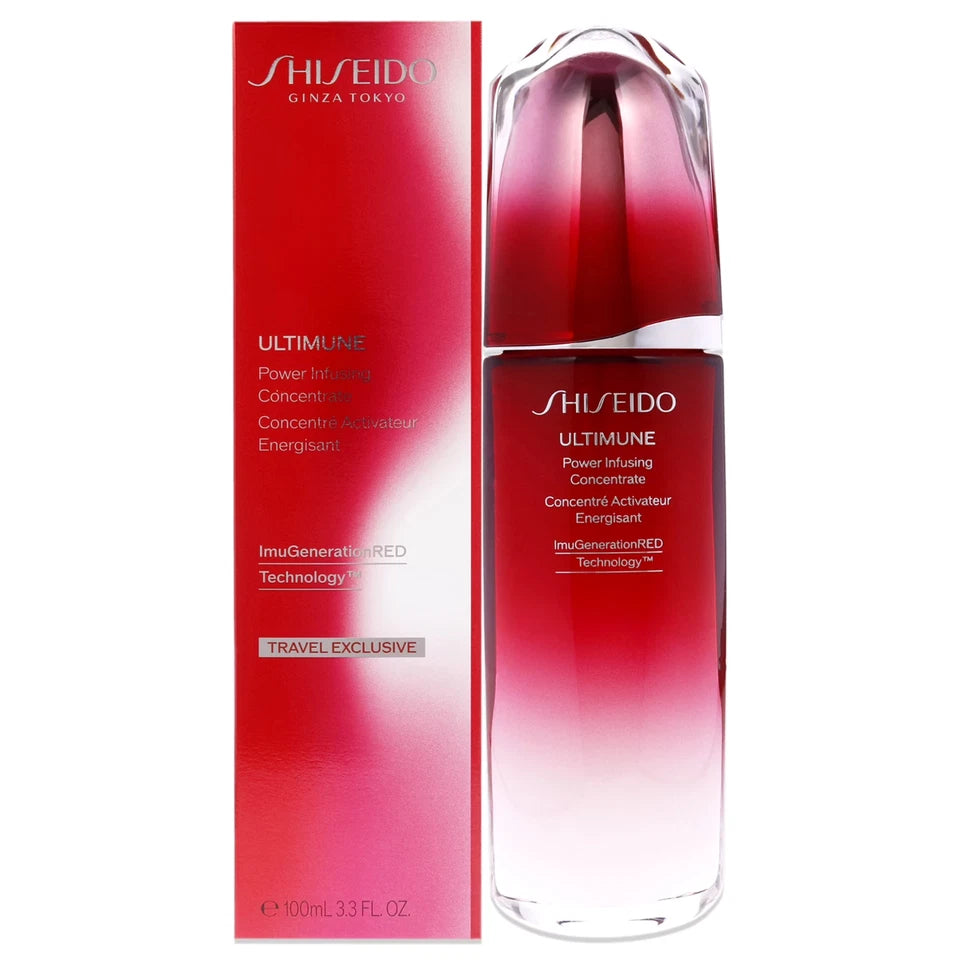 SHISEIDO Ultimune Power Infusing Concentrate Serum 100ml (3.3 oz) | Strengthening Face Serum | New