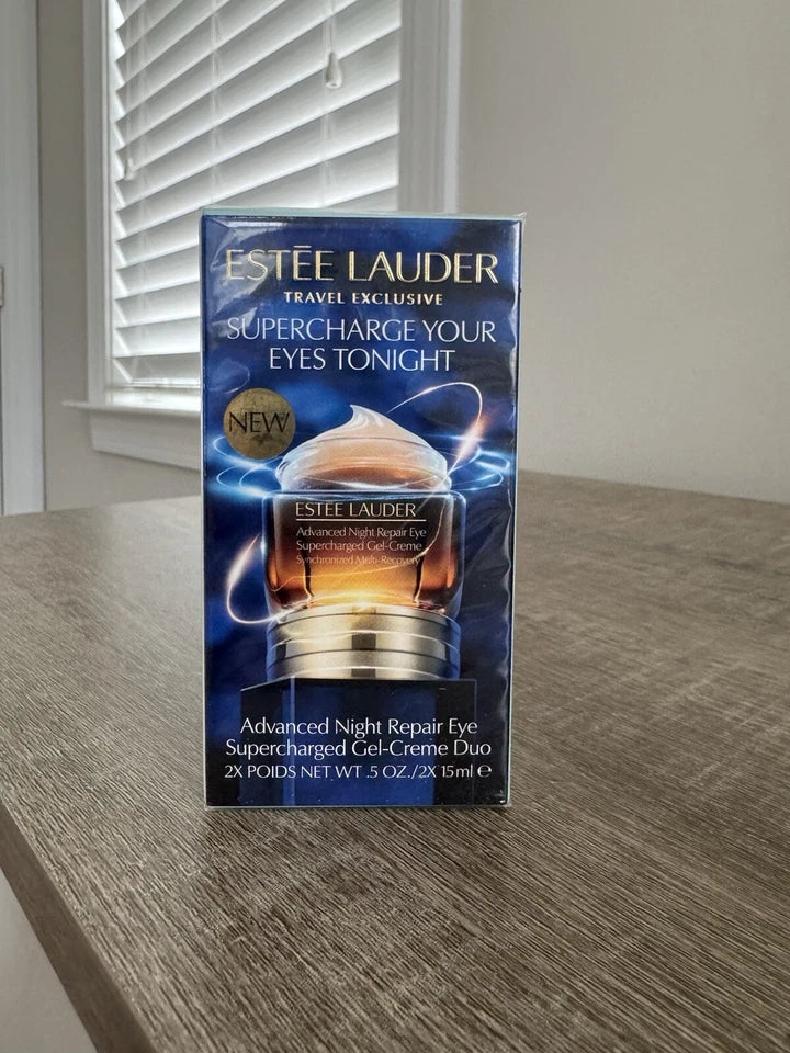 Estée Lauder Advanced Night Repair Eye Supercharged Gel-Creme Duo 0.5 oz (15ml) x2 | New