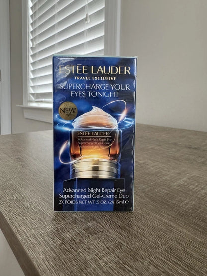 Estée Lauder Advanced Night Repair Eye Supercharged Gel-Creme Duo 0.5 oz (15ml) x2 | New