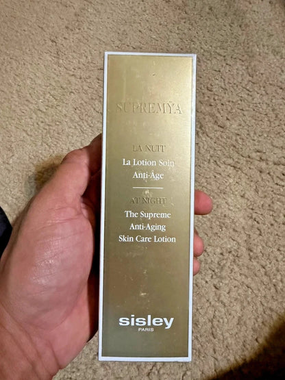 Sisley Supremÿa At Night The Supreme Anti-Aging Lotion 140ml (4.7 oz) | Luxury Night Face Lotion | New No Box