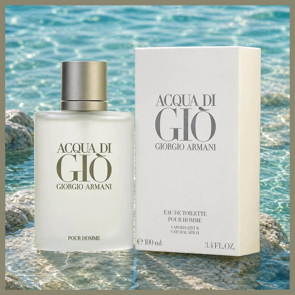 Acqua Di Giò by Giorgio Armani Eau de Toilette Spray 3.4 oz (100ml) for Men – New