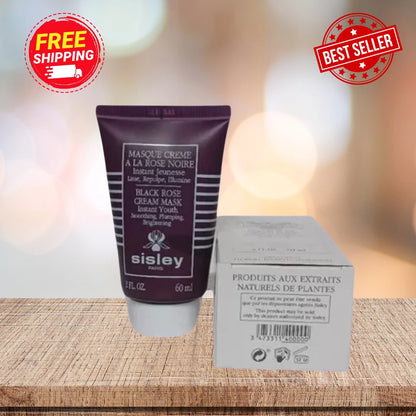 Sisley Black Rose Cream Mask 2.1 oz (60ml) for Women – New Sealed