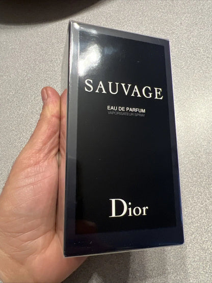 Sauvage by Christian Dior Eau de Parfum Cologne for Men 3.4 oz / 100ml | Authentic New in Box