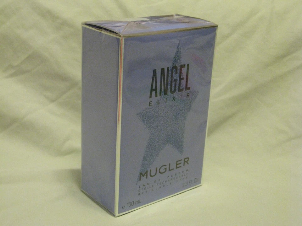 Mugler Angel Elixir Eau de Parfum 3.3 oz / 100ml for Women | New in Box | Authentic